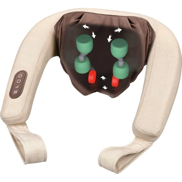 Beurer 4D Nackenmassagegerät MG 153 (hellbraun/braun) 5 Beurer 4D Nackenmassagegerät MG 153 (hellbraun/braun) – Bild 5