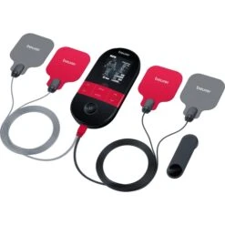 Beurer Digital TENS/EMS EM 59 Heat, Massagegerät (schwarz/rot)