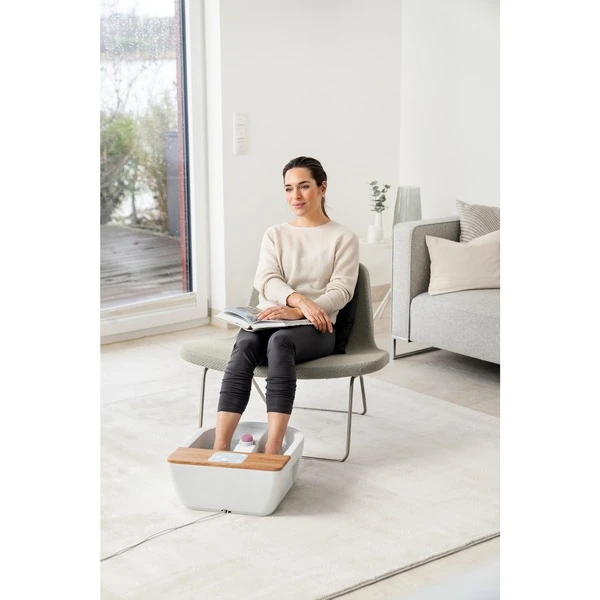 Beurer Fußsprudelbad FB 65 (weiß/holz) 15 Beurer Fußsprudelbad FB 65 (weiß/holz) – Bild 15