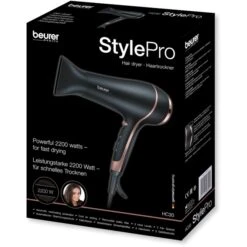 Beurer HC 30, Haartrockner (schwarz/roségold) -Beurer Beurer HC 30 Haartrockner@@9ihtdqc4 2