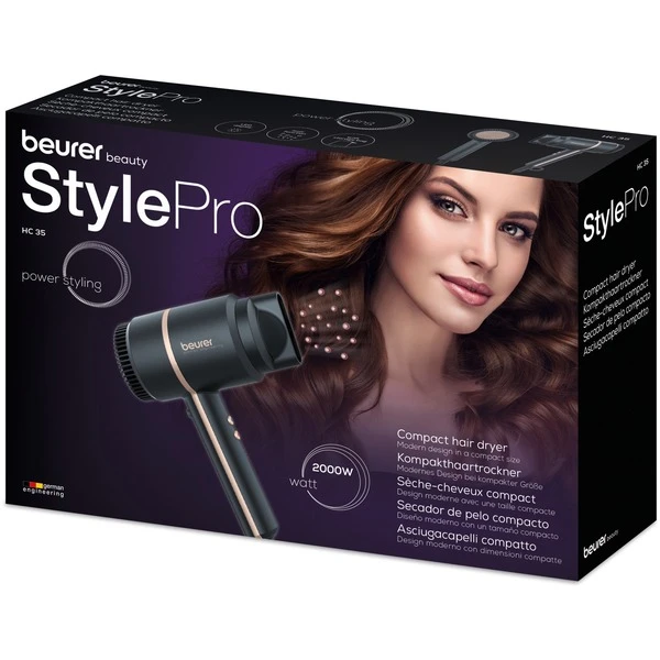 Beurer HC 35, Haartrockner (schwarz/gold) 5 Beurer HC 35, Haartrockner (schwarz/gold) – Bild 5