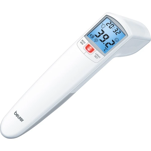 Beurer Infrarot-Fieberthermometer FT 100 (weiß, Kontaktlos) 2 Beurer Infrarot-Fieberthermometer FT 100 (weiß, Kontaktlos) – Bild 2