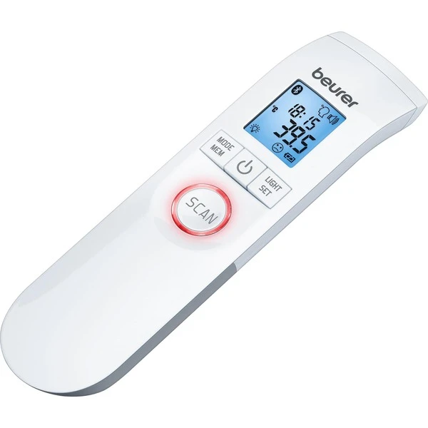 Beurer Infrarot-Fieberthermometer FT 95 (weiß, Kontaktlos, Bluetooth) 1 Beurer Infrarot-Fieberthermometer FT 95 (weiß, Kontaktlos, Bluetooth)