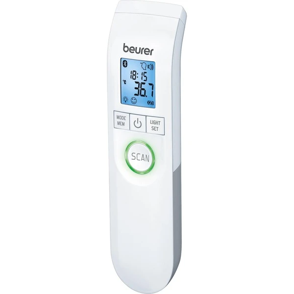 Beurer Infrarot-Fieberthermometer FT 95 (weiß, Kontaktlos, Bluetooth) 5 Beurer Infrarot-Fieberthermometer FT 95 (weiß, Kontaktlos, Bluetooth) – Bild 5