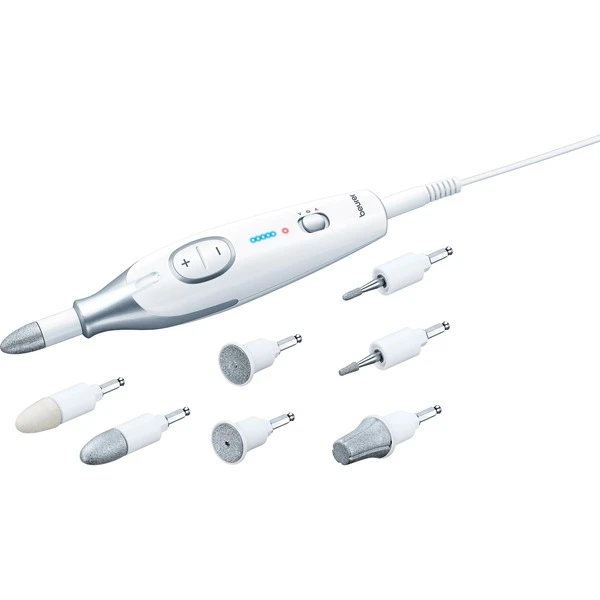 Beurer MP 42 Maniküre-/Pediküre-Set, Nagelpflege (weiß/silber) 2 Beurer MP 42 Maniküre-/Pediküre-Set, Nagelpflege (weiß/silber) – Bild 2