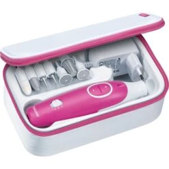 Beurer MP 44 Maniküre-/Pediküre-Set, Nagelpflege (pink/weiß, Inkl. Nagelpflegeset) -Beurer Beurer MP 44 Manik re Pedik re Set Nagelpflege@@1835200 2