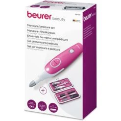 Beurer MP 44 Maniküre-/Pediküre-Set, Nagelpflege (pink/weiß, Inkl. Nagelpflegeset) -Beurer Beurer MP 44 Manik re Pedik re Set Nagelpflege@@1835200 4