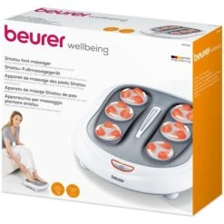 Beurer Shiatsu-Fußmassagerät FM60, Massagegerät (weiß/grau, Retail) -Beurer Beurer Shiatsu Fu massager t FM60 Massageger t@@1037410 3