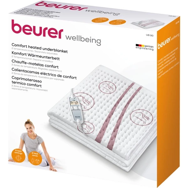 Beurer UB 90, Wärmeunterbett (weiß, 80 X 150 Cm) 4 Beurer UB 90, Wärmeunterbett (weiß, 80 X 150 Cm) – Bild 4