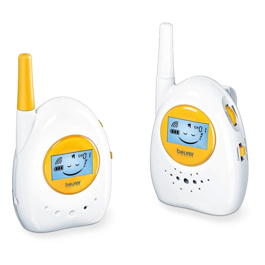 Beurer BY 84 Babyphone Weiß/gelb 1 Beurer BY 84 Babyphone Weiß/gelb