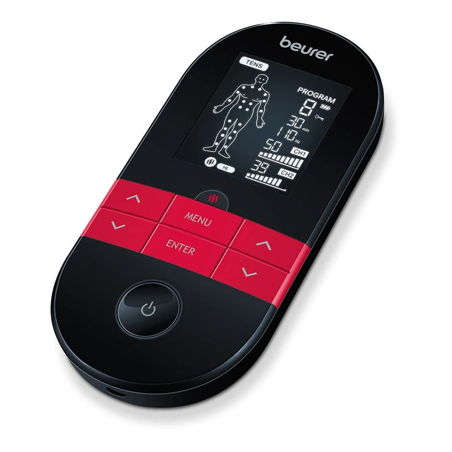 Beurer EM 59 Elektrostimulationsgerät Schwarz/rot 1 Beurer EM 59 Elektrostimulationsgerät Schwarz/rot