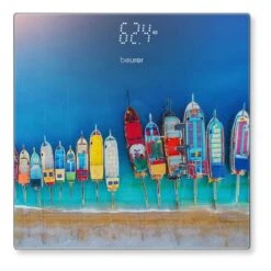 Beurer GS 215 Glaswaage Blau