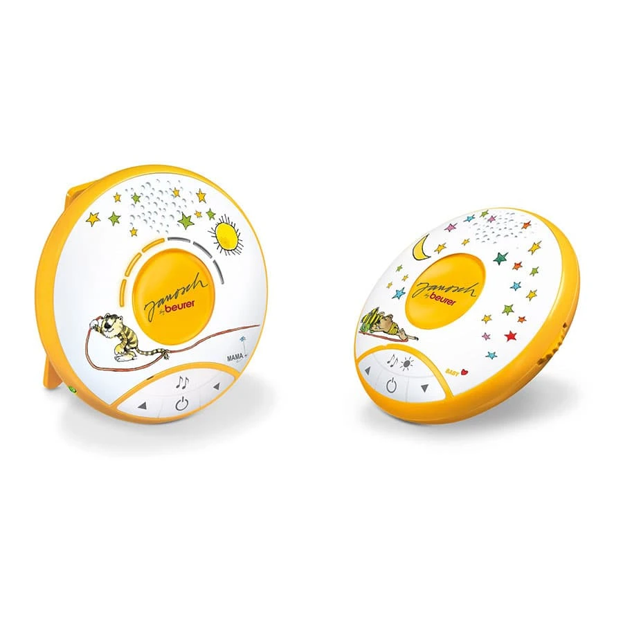 Beurer JBY 90 Babyphone Weiß/gelb 1 Beurer JBY 90 Babyphone Weiß/gelb